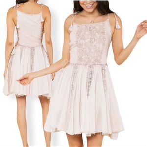 RAGA💐Kimora Short Dress, Color: Taupe, Size S, NWT